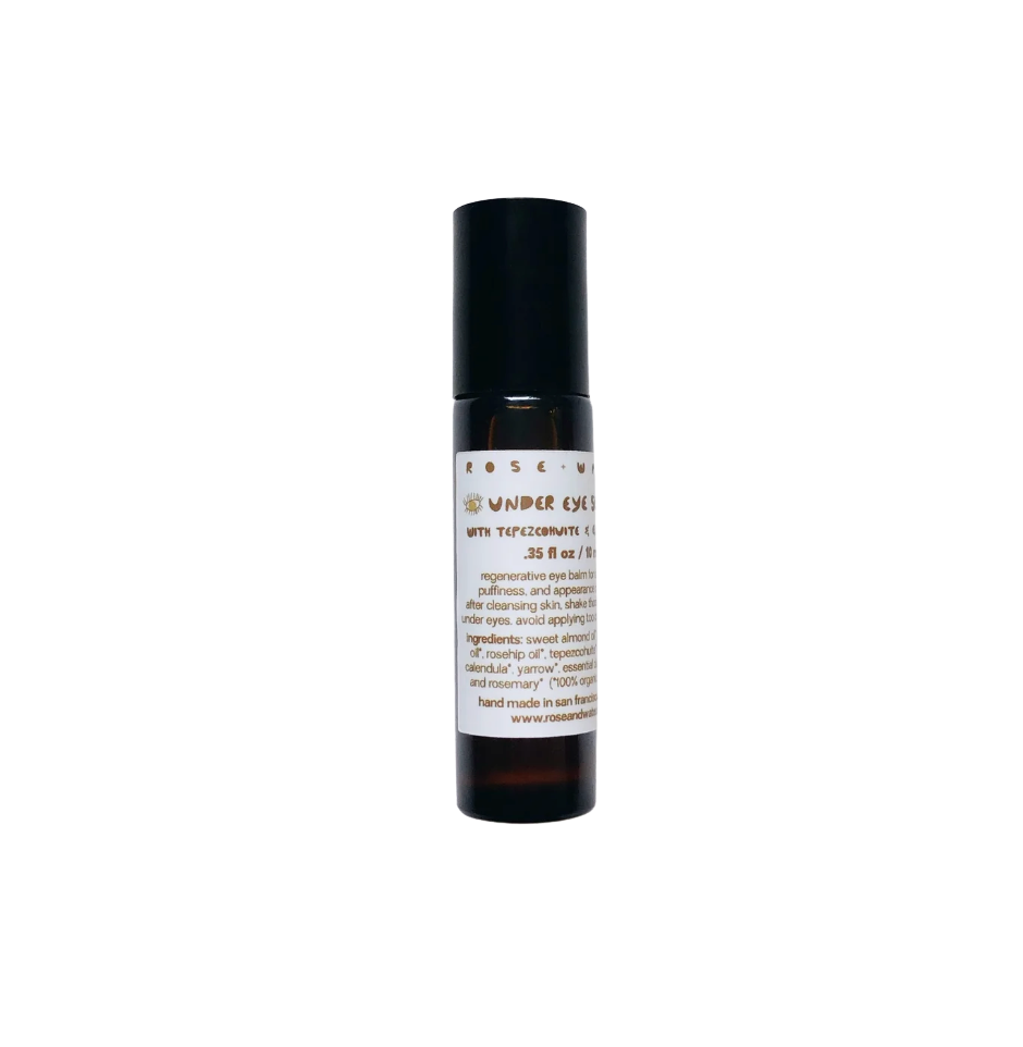 ROSE + WATER Tepezcohuite + Elderflower | Intensive Under Eye Serum