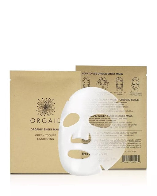 ORGAID Greek Yogurt Nourishing Single Mask