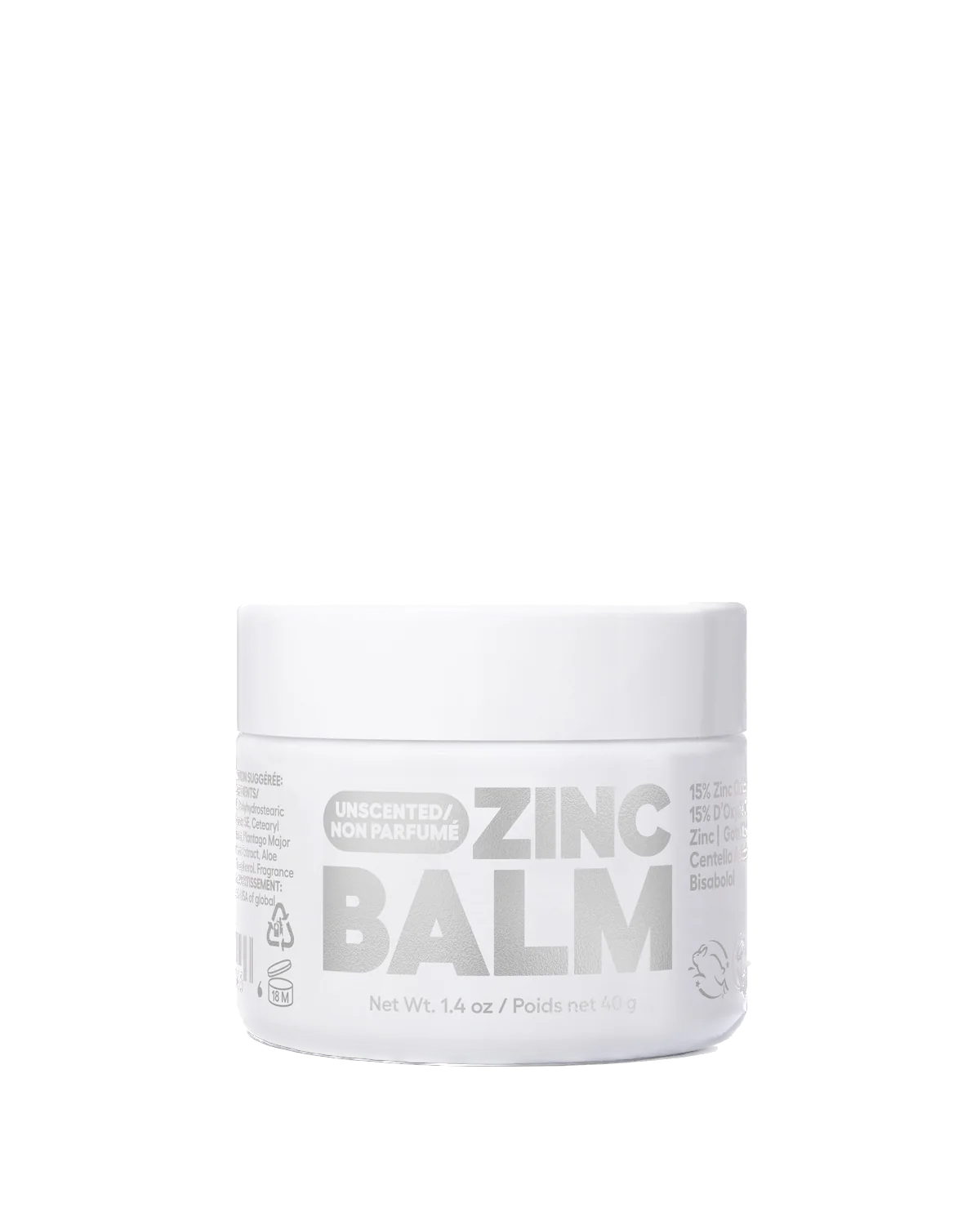 ZIZIA BOTANICALS Zinc Balm Jar