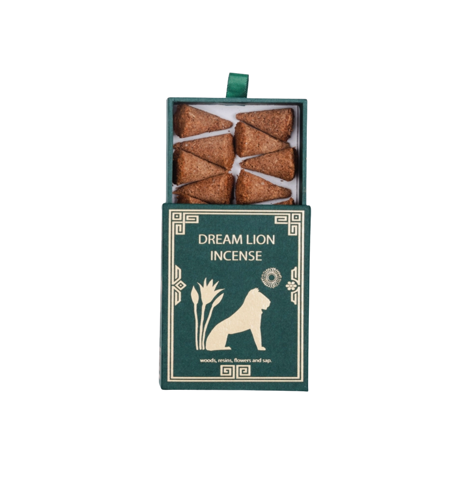 DREAM LION INCENSE Mayan Copal + Desert Sage