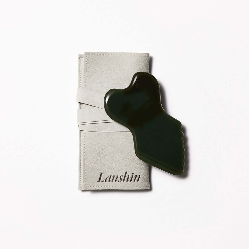 LANSHIN Nephrite Jade Pro Gua Sha