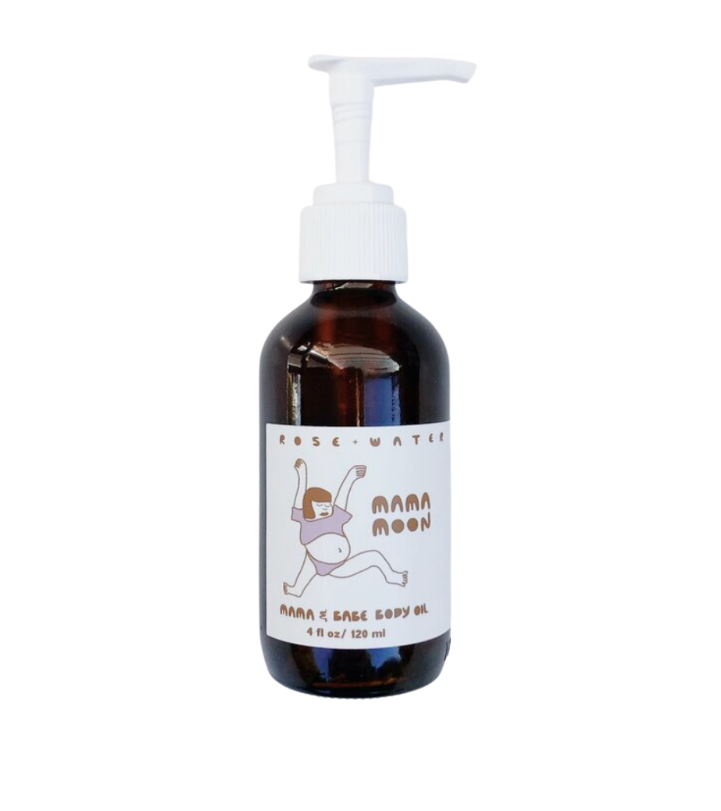 ROSE + WATER  Mama Moon Body Oil For Mother & Babe