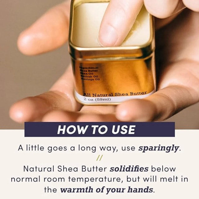 EU'GENIA 100% Pure Shea Butter - 2 oz